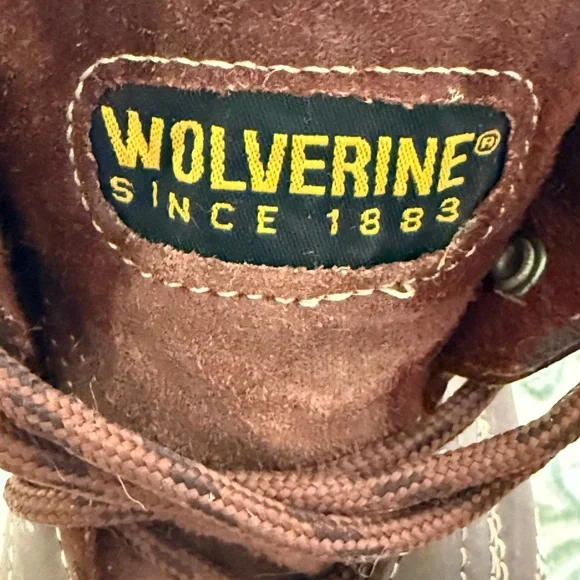Wolverine Men's Loader Wedge Boots Dark Brown Leather Size 8 1/2 Medium Width - Picture 14 of 14
